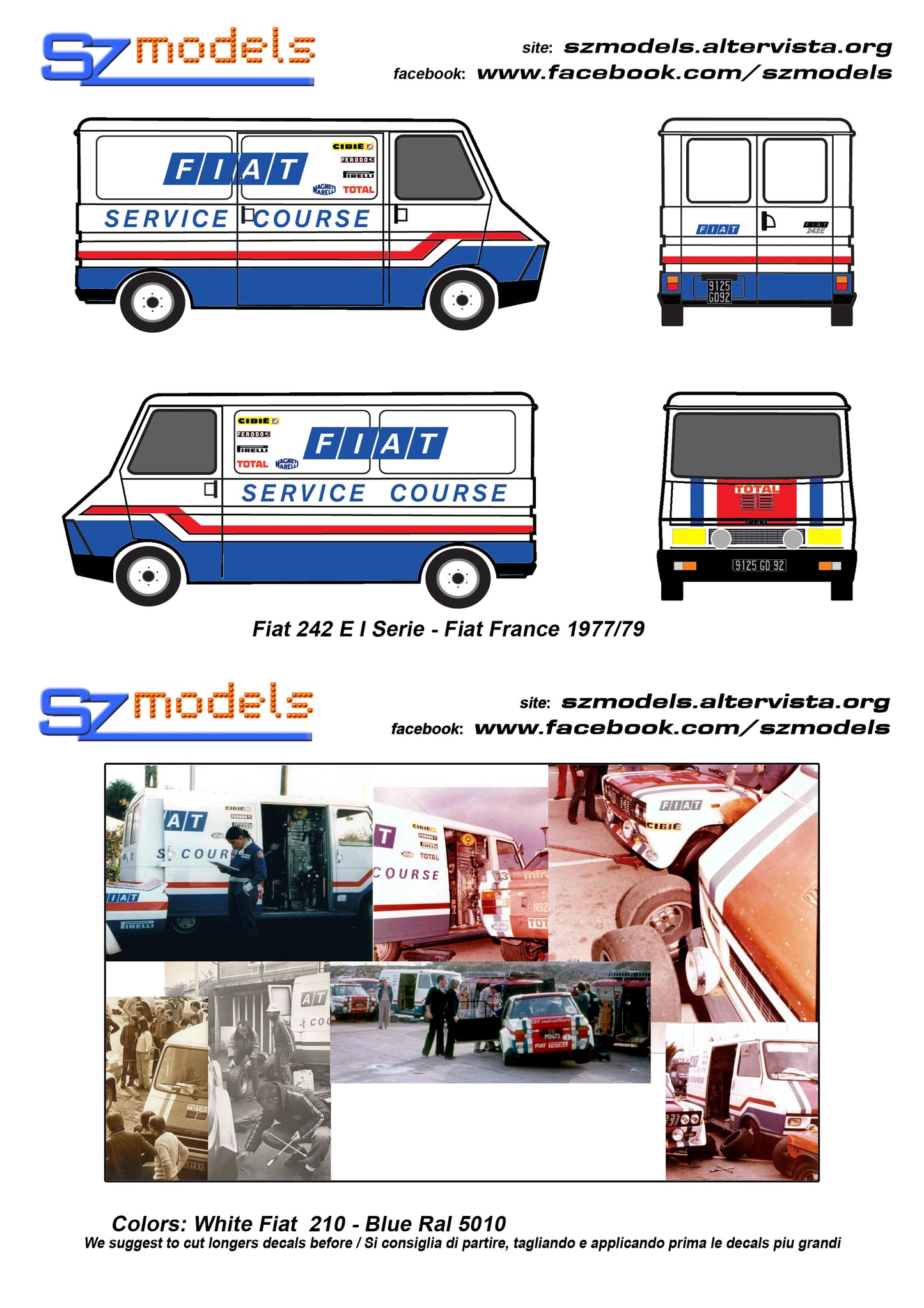 Fiat 242 E Fiat France 1977/78