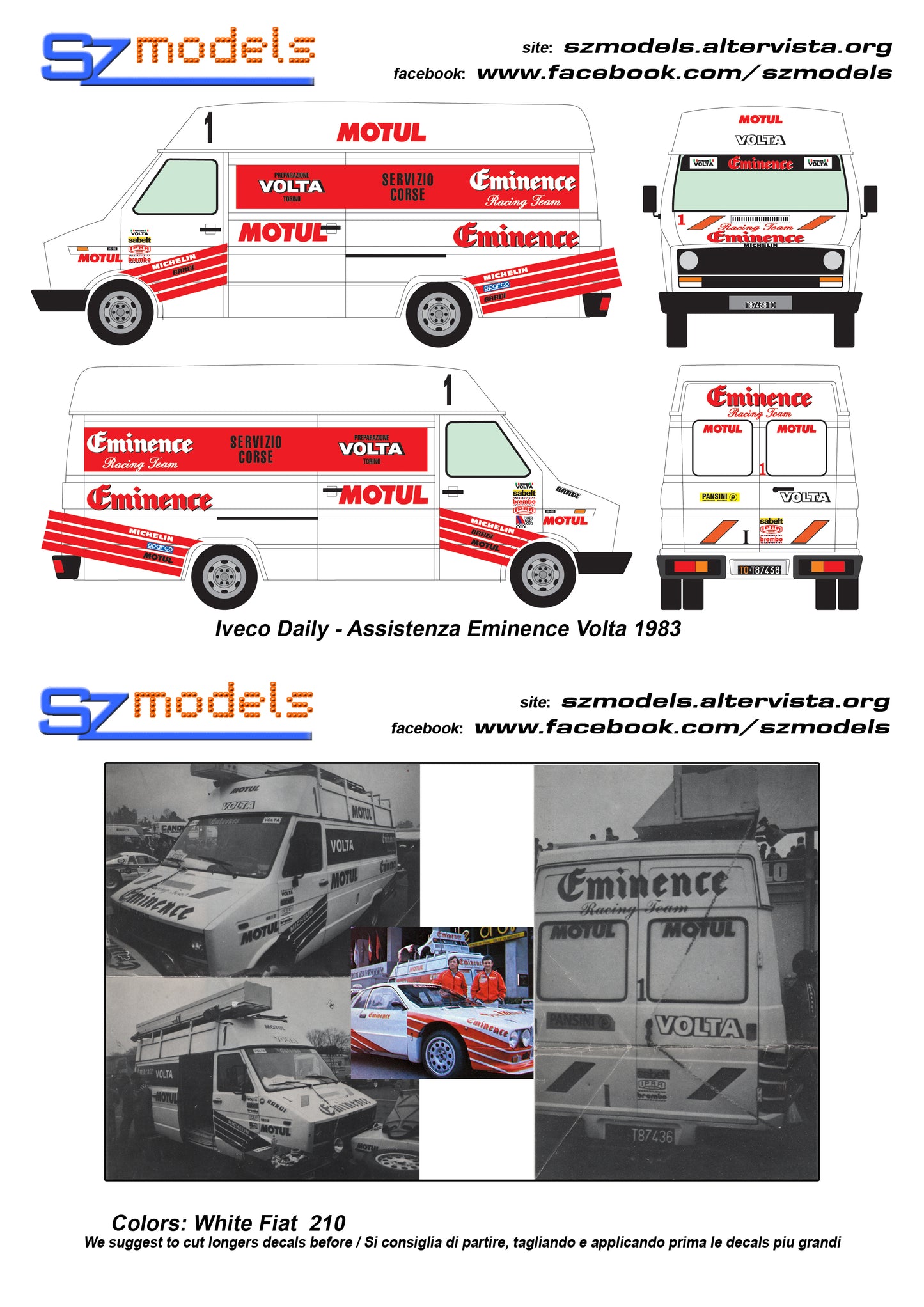 Iveco Daily Eminence Volta 1983