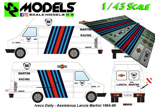 Iveco Daily Lancia Martini Racing 1984/88