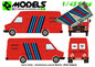Iveco Daily Lancia Martini Racing Safari 1986 (Rosso)