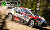 Toyota Yaris Wrc Plus Latvala Tanak Lappi Finland 2018