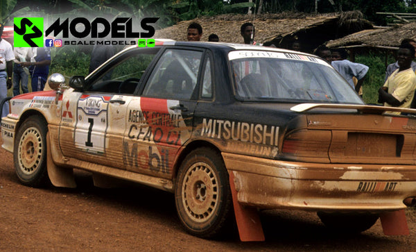 Mitsubishi Galant Vr4 Gr.A Tauziac 1990 Cote d'Ivoire Rally
