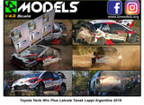 Toyota Yaris Wrc Plus Latvala Tanak Lappi Argentina 2018