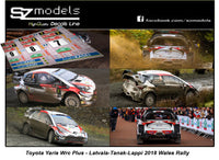 Toyota Yaris Wrc Plus Latvala Tanak Lappi Wales 2018