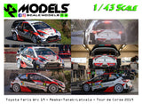 Toyota Yaris Wrc Plus Meeke Tanak Latvala Tour de Corse 2019