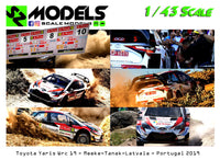 Toyota Yaris Wrc Plus Meeke Tanak Latvala Portugal 2019