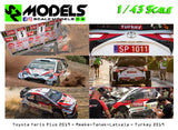 Toyota Yaris Wrc Plus Meeke Tanak Latvala Turkey 2019