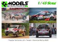 Toyota Yaris Wrc Plus Tanak 2019 Estonia Rally