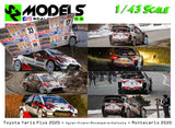 Toyota Yaris Wrc Plus Ogier Evans Rovanpera Katsuta Montecarlo 2020