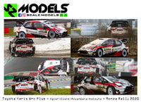 Toyota Yaris Wrc Plus Ogier Evans Rovanpera Katsuta Monza 2020