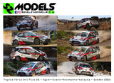 Toyota Yaris Wrc Plus Ogier Evans Rovanpera Katsuta Sweden 2020