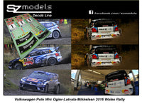 Volkswagen Polo Wrc Ogier Latvala Mikkelsen Wales 2016