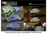 Volkswagen Polo Wrc Ogier Latvala Mikkelsen Wales 2016
